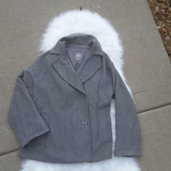 J. Jill Winter Coat Gray S - Picture 2 of 6